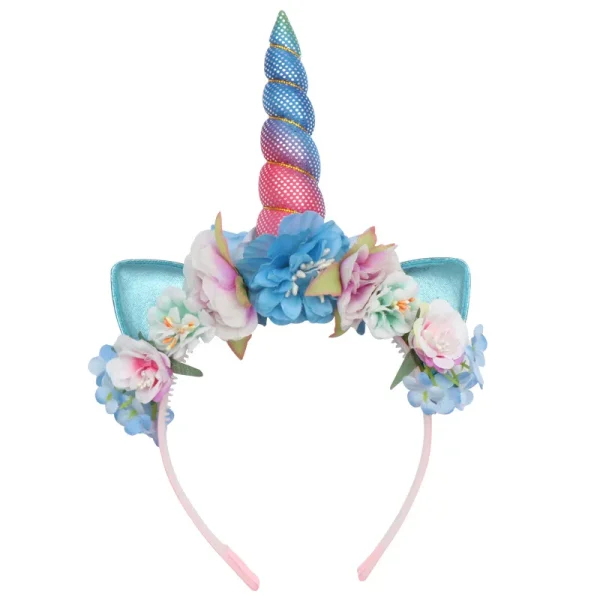 bandeau licorne multicolore pour enfant Celestia