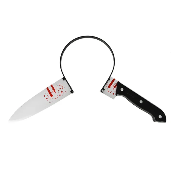 serre-tête Halloween couteau