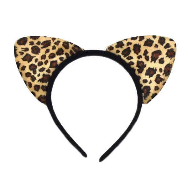 serre-tête gaby cat motif leopard