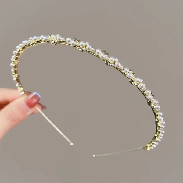 serre-tête mariage perle d'aurore