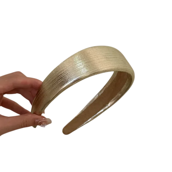 bandeau cheveux chic or