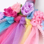 bandeau licorne avec voile léger