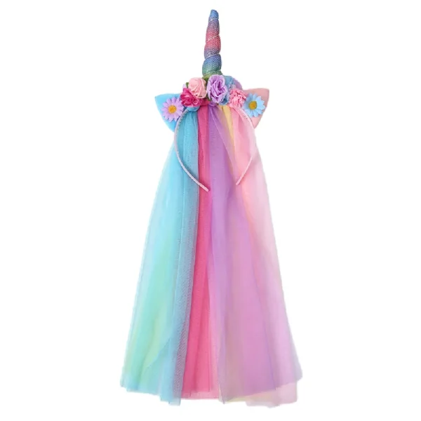 bandeau arc-en-ciel licorne