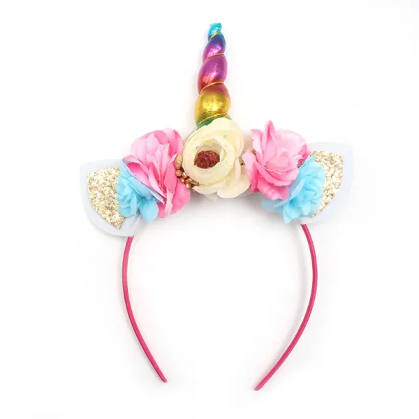 bandeau licorne multicolore cenicienta