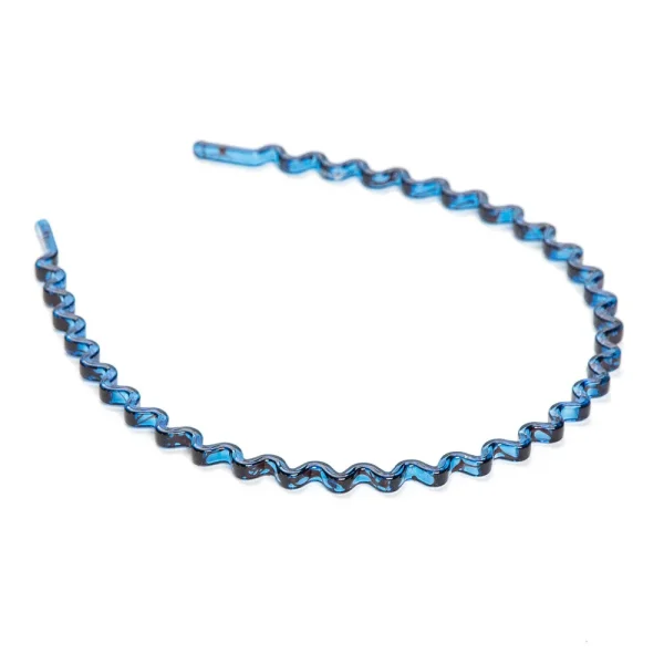 serre-tête flexible bleu féline élégance