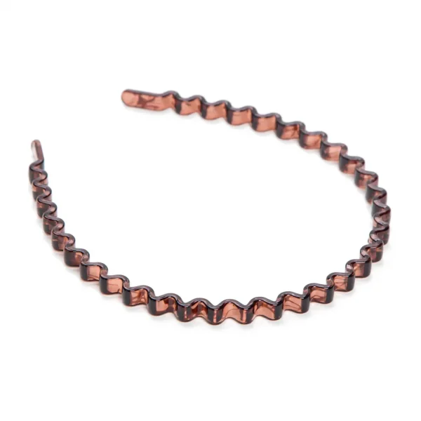 serre-tête flexible marron trendy plus