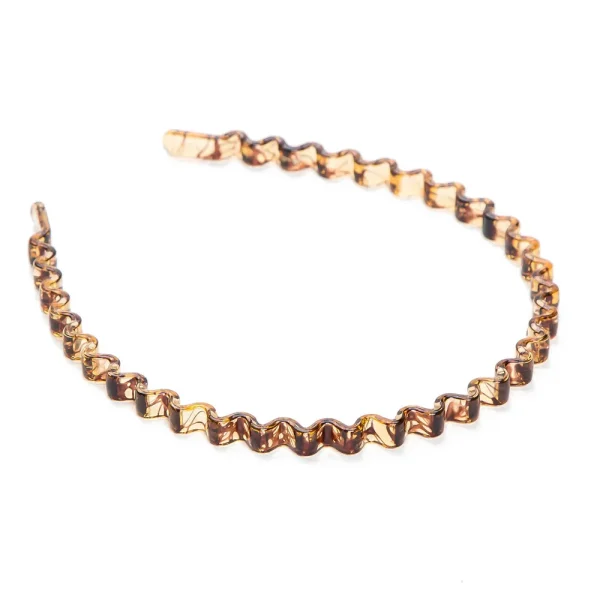 serre-tête flexible doré trendy plus