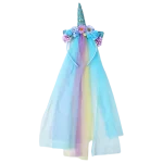 bandeau fantaisie licorne avec voile