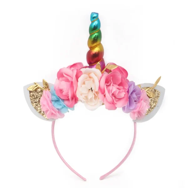 bandeau licorne multicolore aether