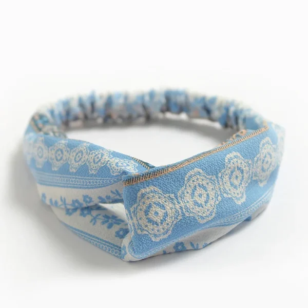 serre-tête élastique torsadé zendband