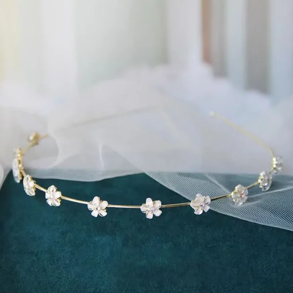 serre-tête mariage fleur aurora