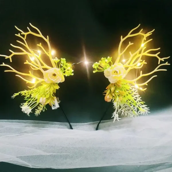 accessoire en bois de cerf luciole