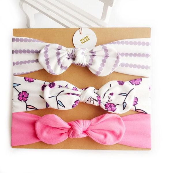 bandeau bébé fille Cameron lot de 3