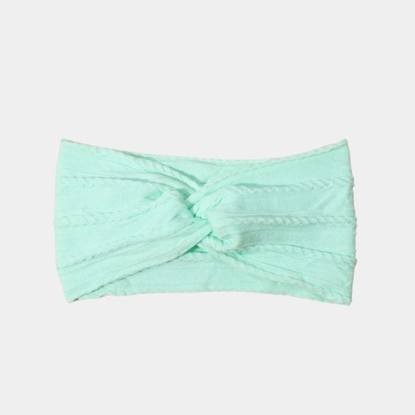 bandeau bébé large bleu tiffany
