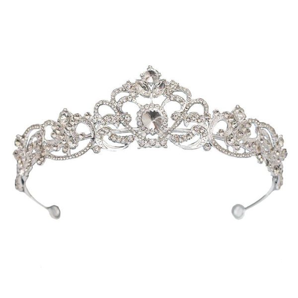 couronne argentée princesse