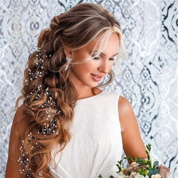 headband mariage ambre