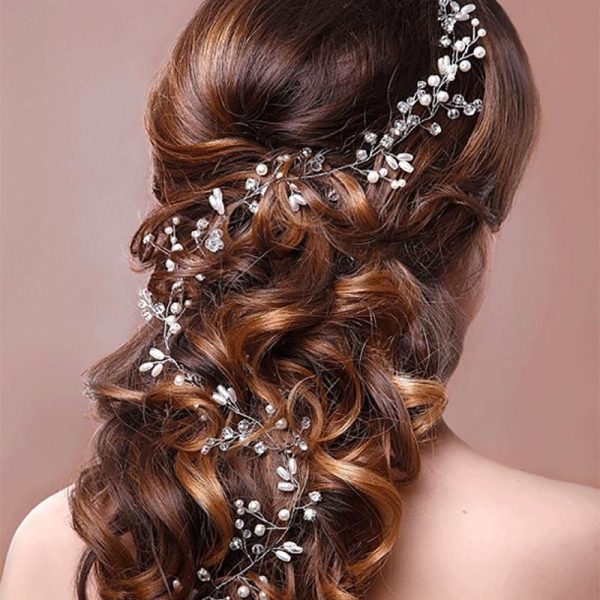 headband mariage crystal