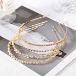 accessoire cheveux marguerite dorée