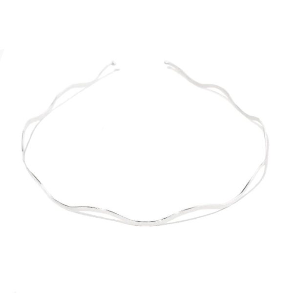 serre-tête fin argenté